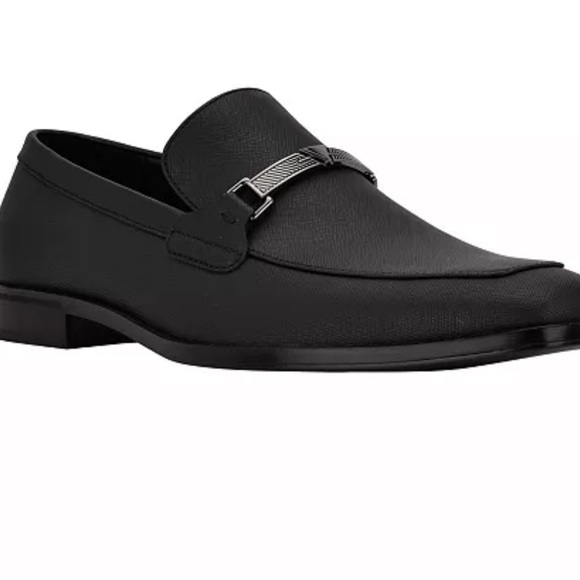 Guess Men's Hinn Slip-On Dress Shoes - 11 M - Black - Pre Owned - Picture 1 of 4
